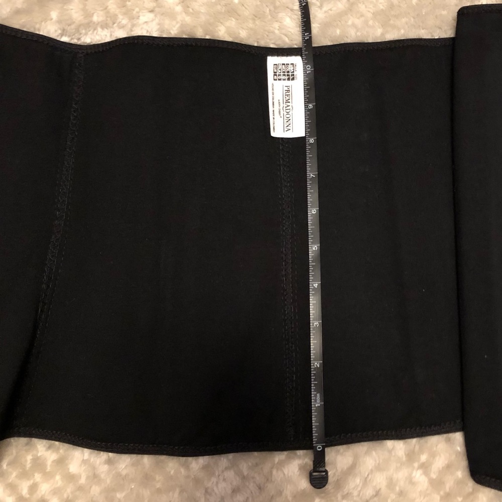 WGS Premadonna Waist Trainer Black Faux Leather - Picture 8 of 14